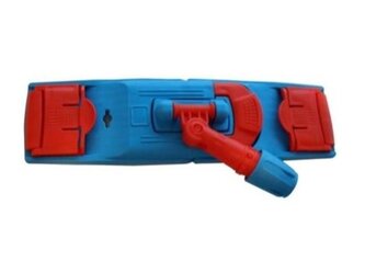 INTERMOP STW40 Stelaż uchwyt do mopa dwusystemowy 40cm, czerwono-niebieski