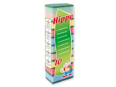 HAL_XP515_PAK Hippo zmywak kuchenny mini a 10 szt