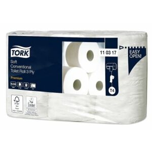 TORK 110317 Tork papier toaletowy w rolce konwencjonalnej 