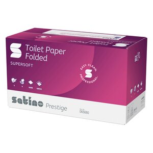 Satino Prestige Papier toaletowy listkach.